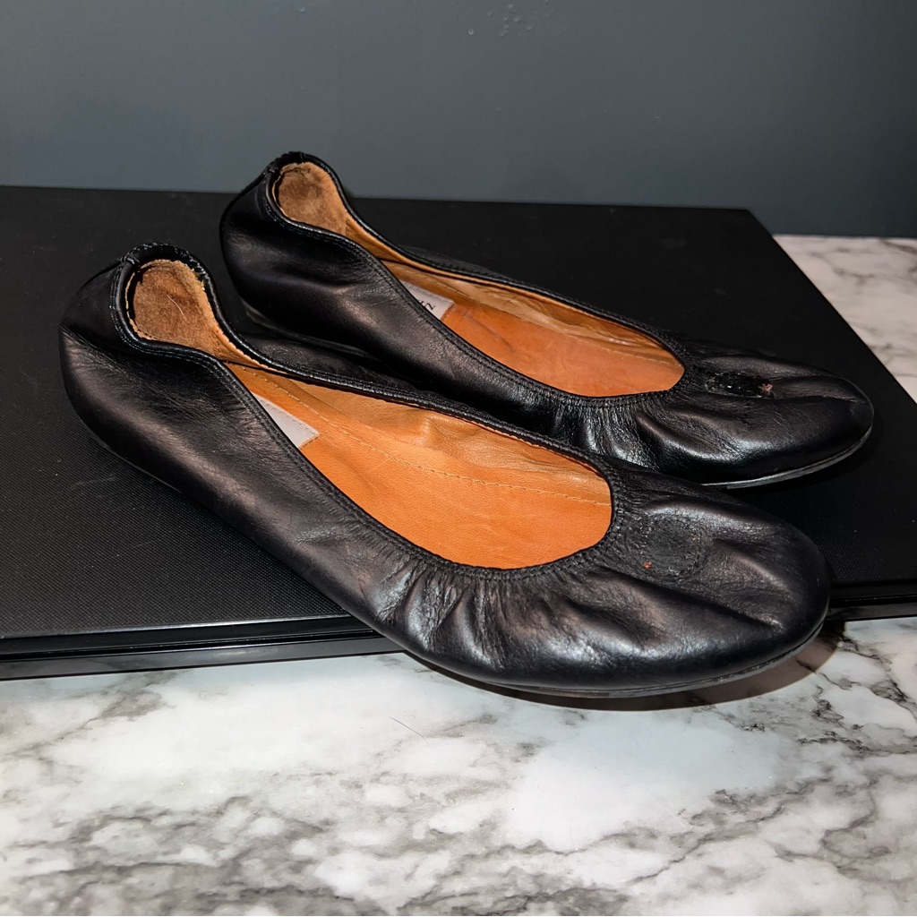 Lanvin Leather Flats